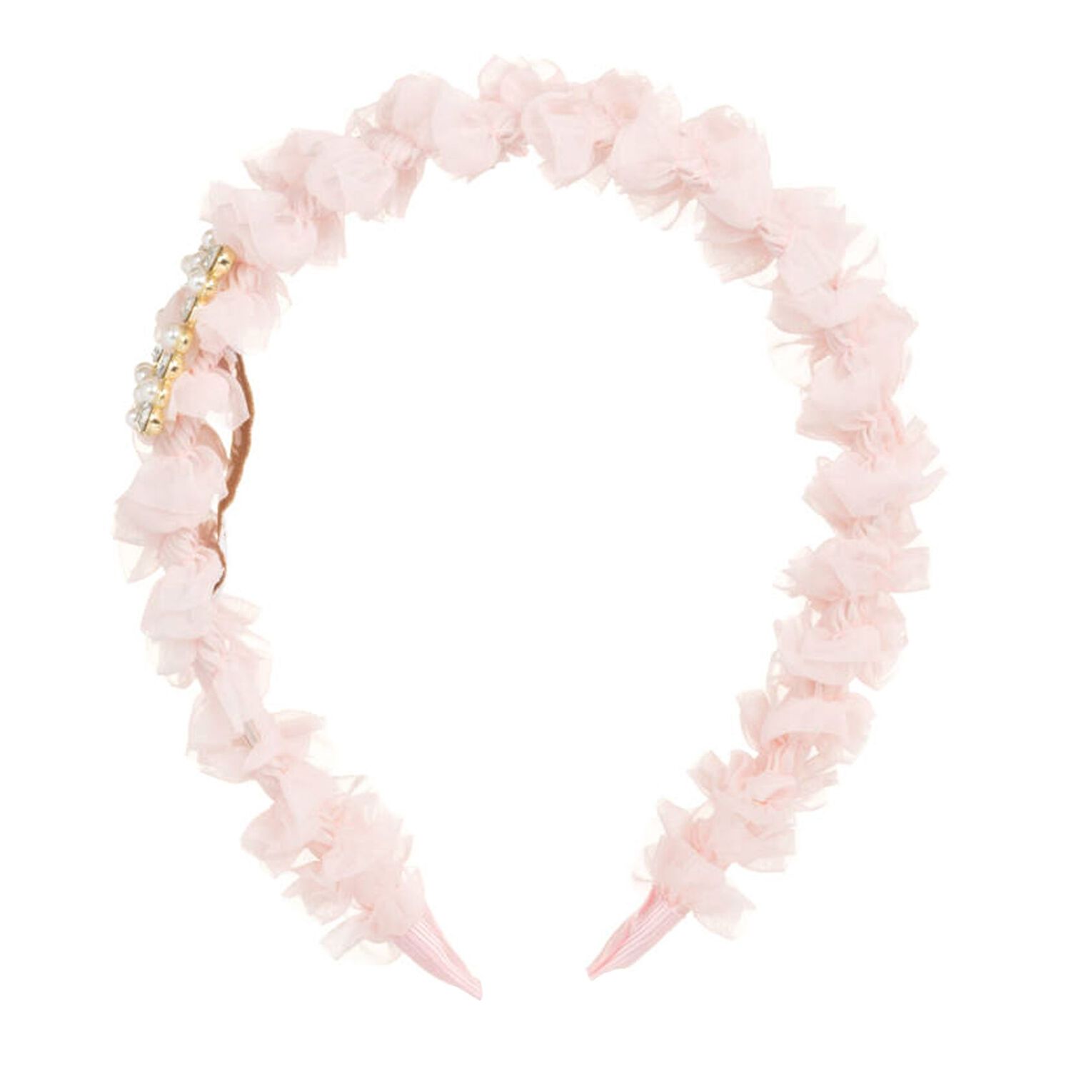 عصابة رأس وردية مكشكشة للبنات, 1, hi-res image number null