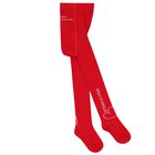 طقم بنات فستان بطبعة القلب باللون الأحمر, 1, hi-res