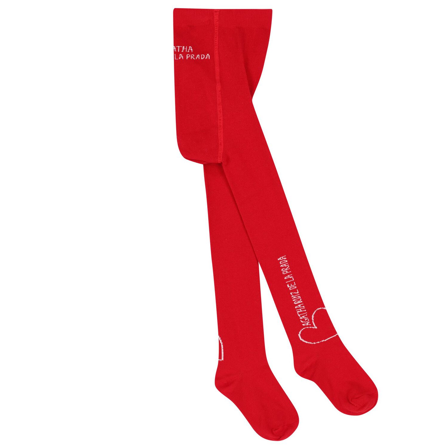 طقم بنات فستان بطبعة القلب باللون الأحمر, 1, hi-res image number null