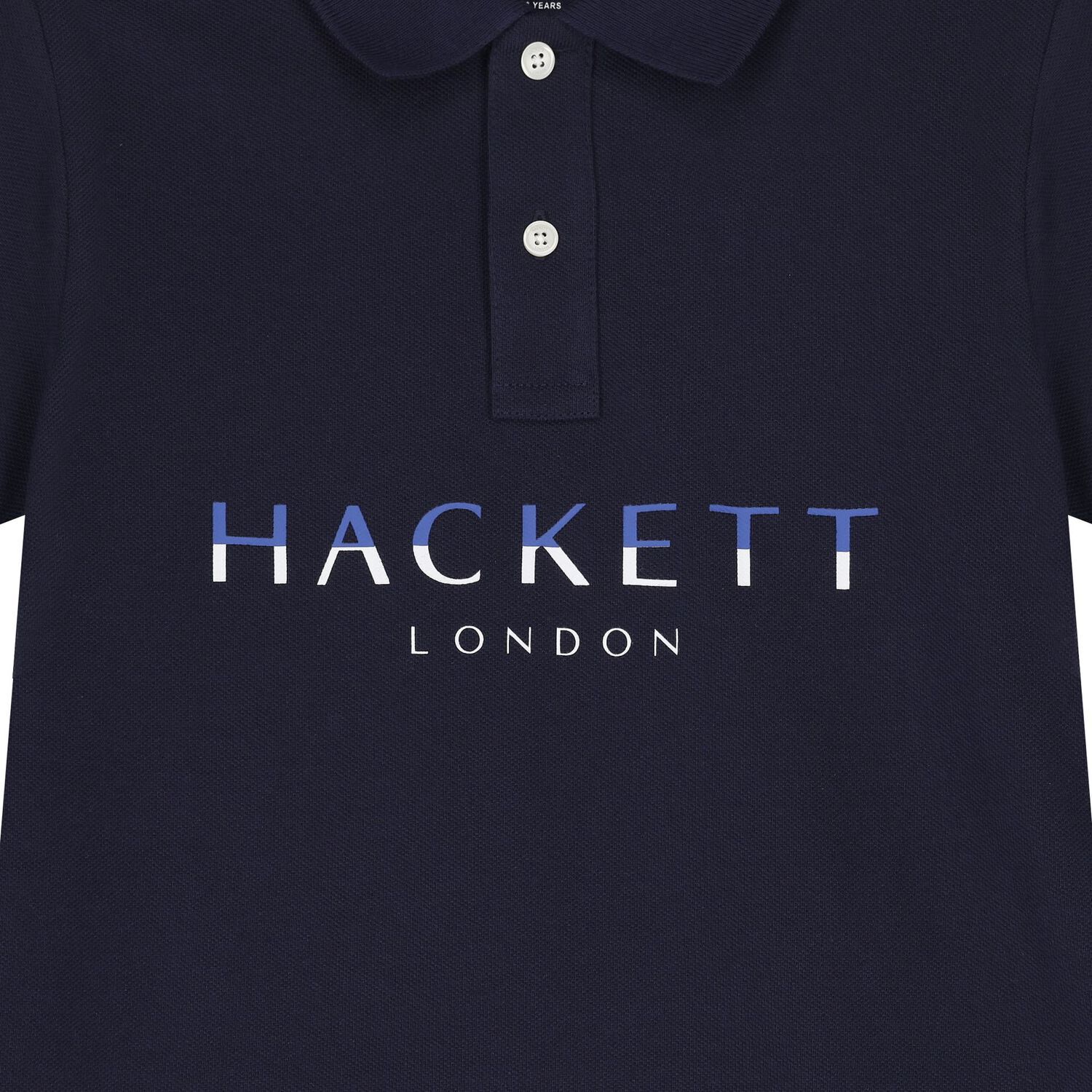تيشيرت بولو بالشعار للاولاد من القطن باللون الكحلى , 2, hi-res image number null