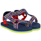 Multi-Coloured Logo Sandals, 1, hi-res