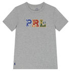 Boys Grey Logo T-Shirt, 1, hi-res