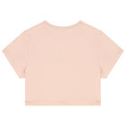 Girls Pink Logo T-Shirt, 2, hi-res