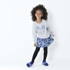 Girls Grey Elephant Logo Sweatshirt, 1, hi-res