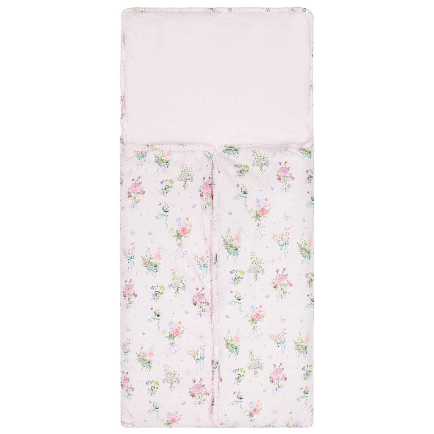 Baby Girls Pink Floral Baby Nest, 1, hi-res image number null