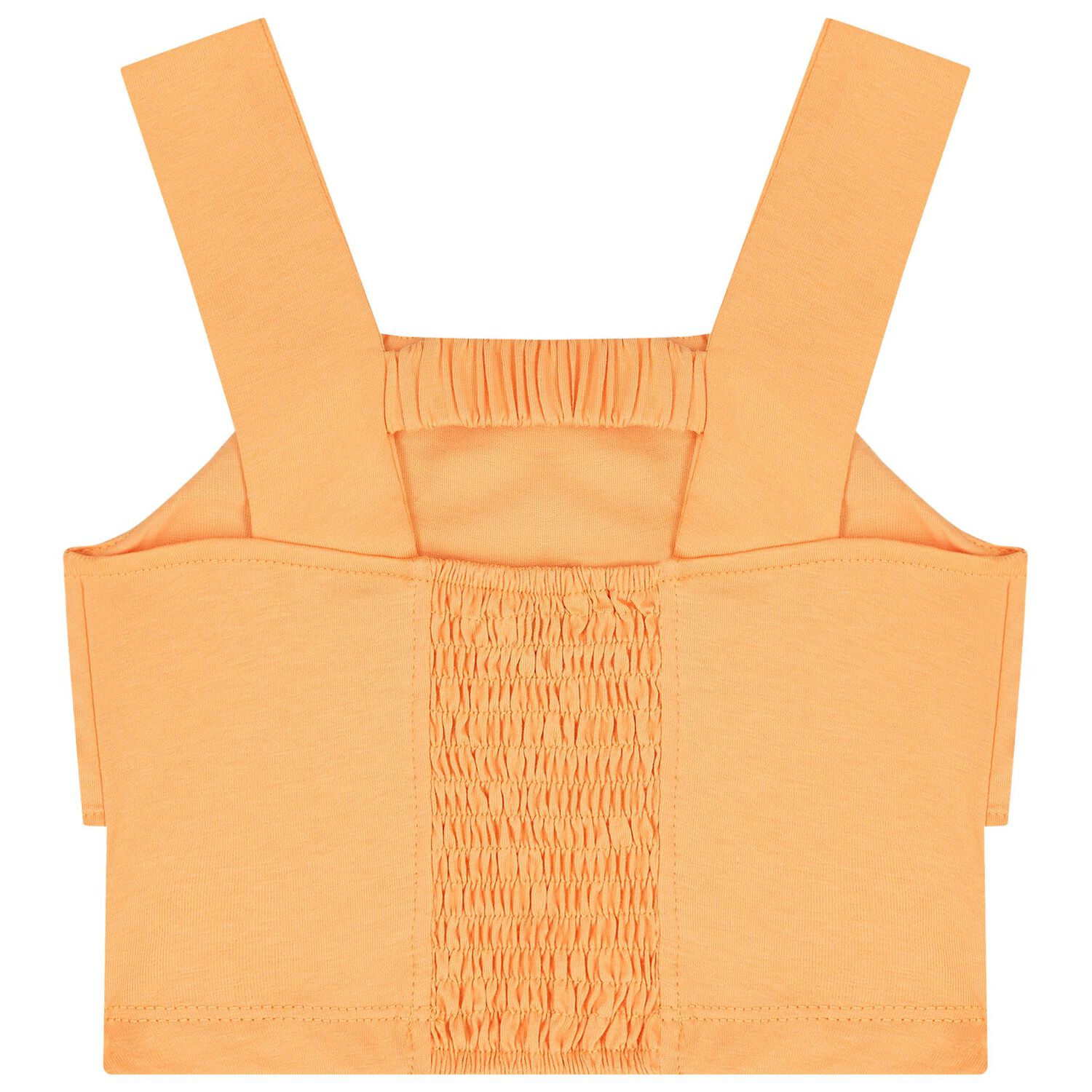 Girls Orange & Ivory Fruit Shorts Set, 1, hi-res