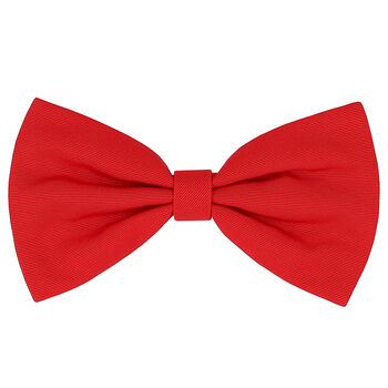 Girls Red Bow Hairclip
