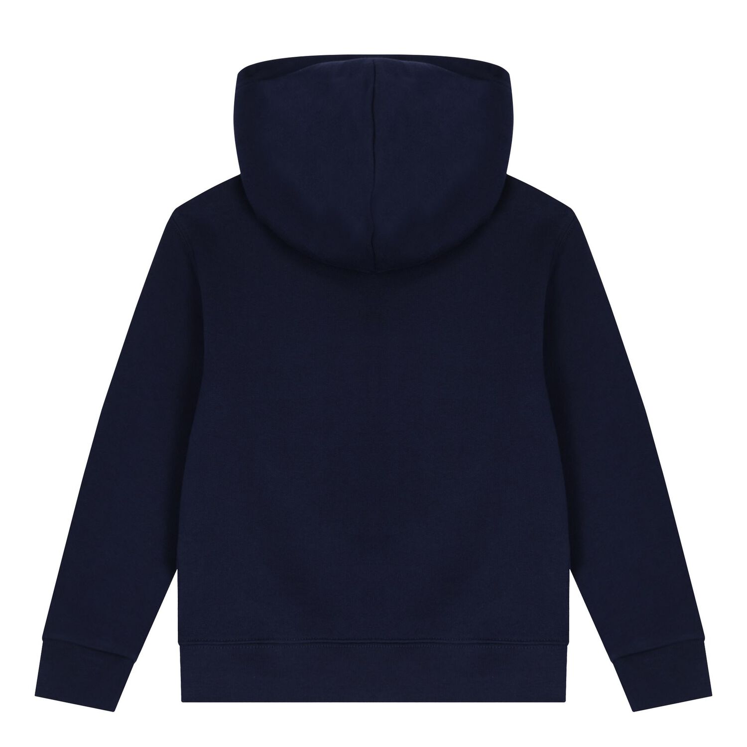 Boys Navy Blue Polo Bear Hooded Top, 1, hi-res image number null