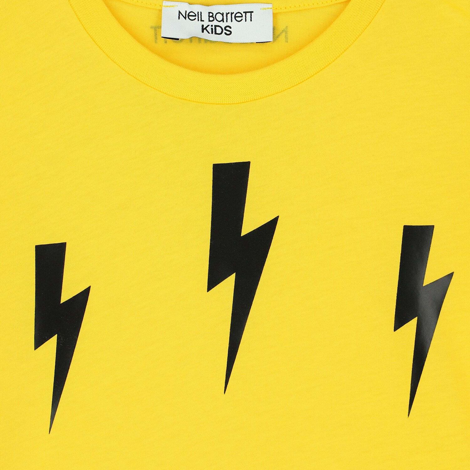 Boys Yellow Printed Long Sleeve Top, 3, hi-res