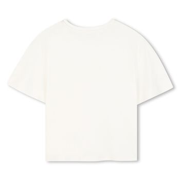 Girls Ivory Logo T-Shirt