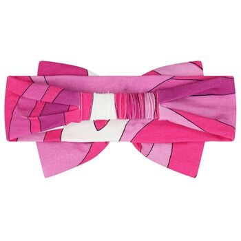 Baby Girls Pink & Purple Bow Headband