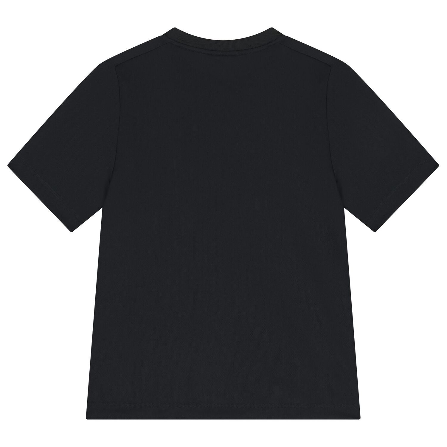 Boys Black Logo Dri-Fit T-Shirt, 1, hi-res