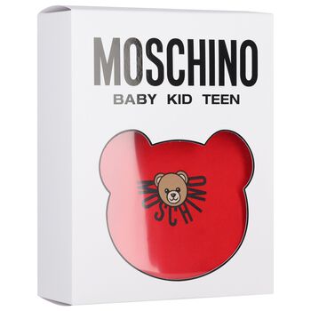 Red Teddy Bear Logo Babygrow