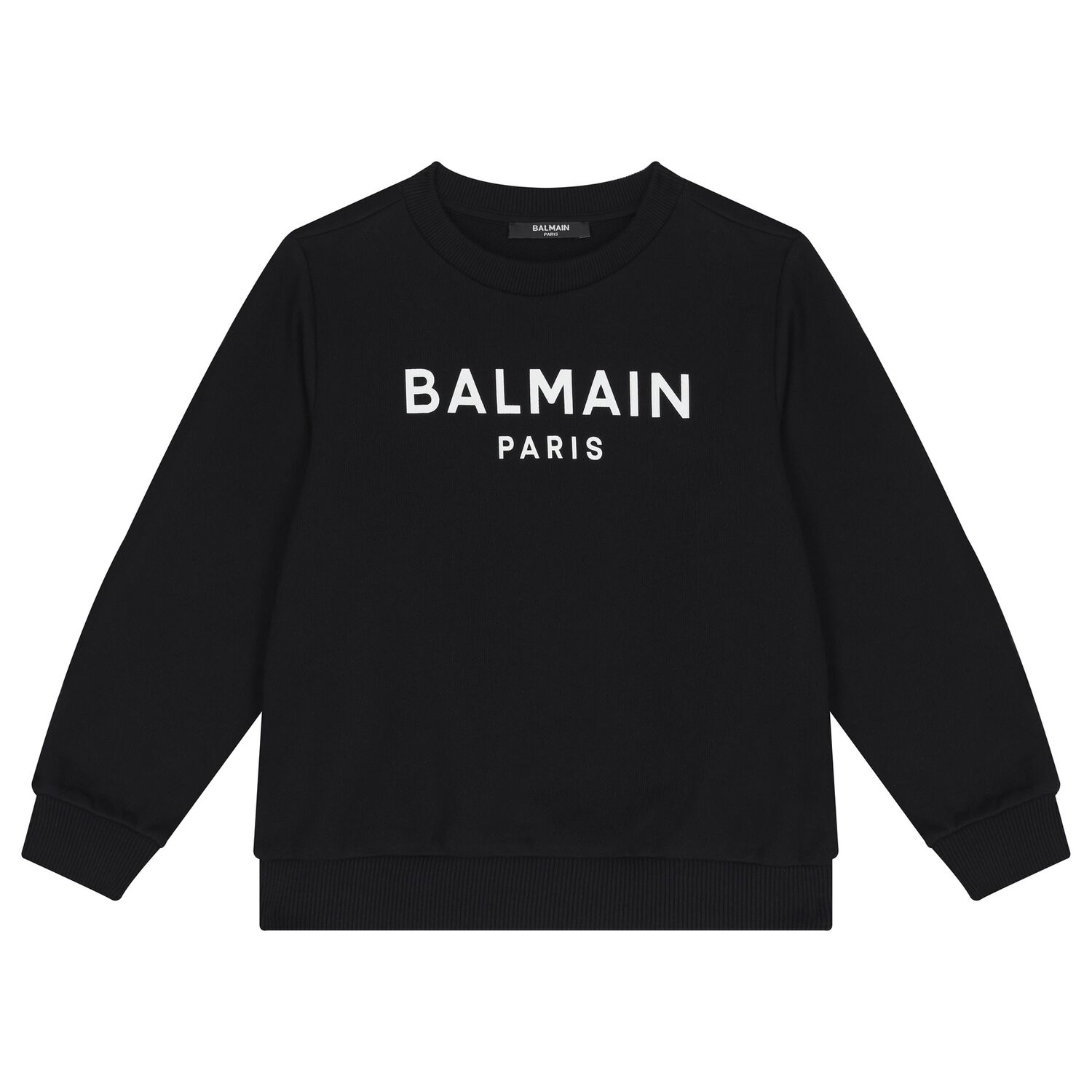 Black Logo Sweatshirt, 1, hi-res
