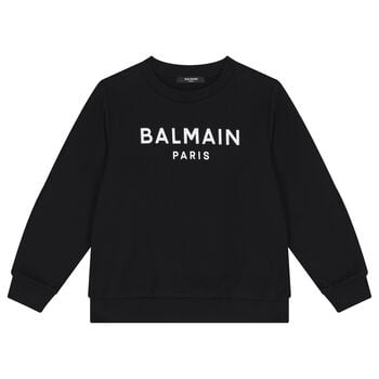 Black Logo Sweatshirt