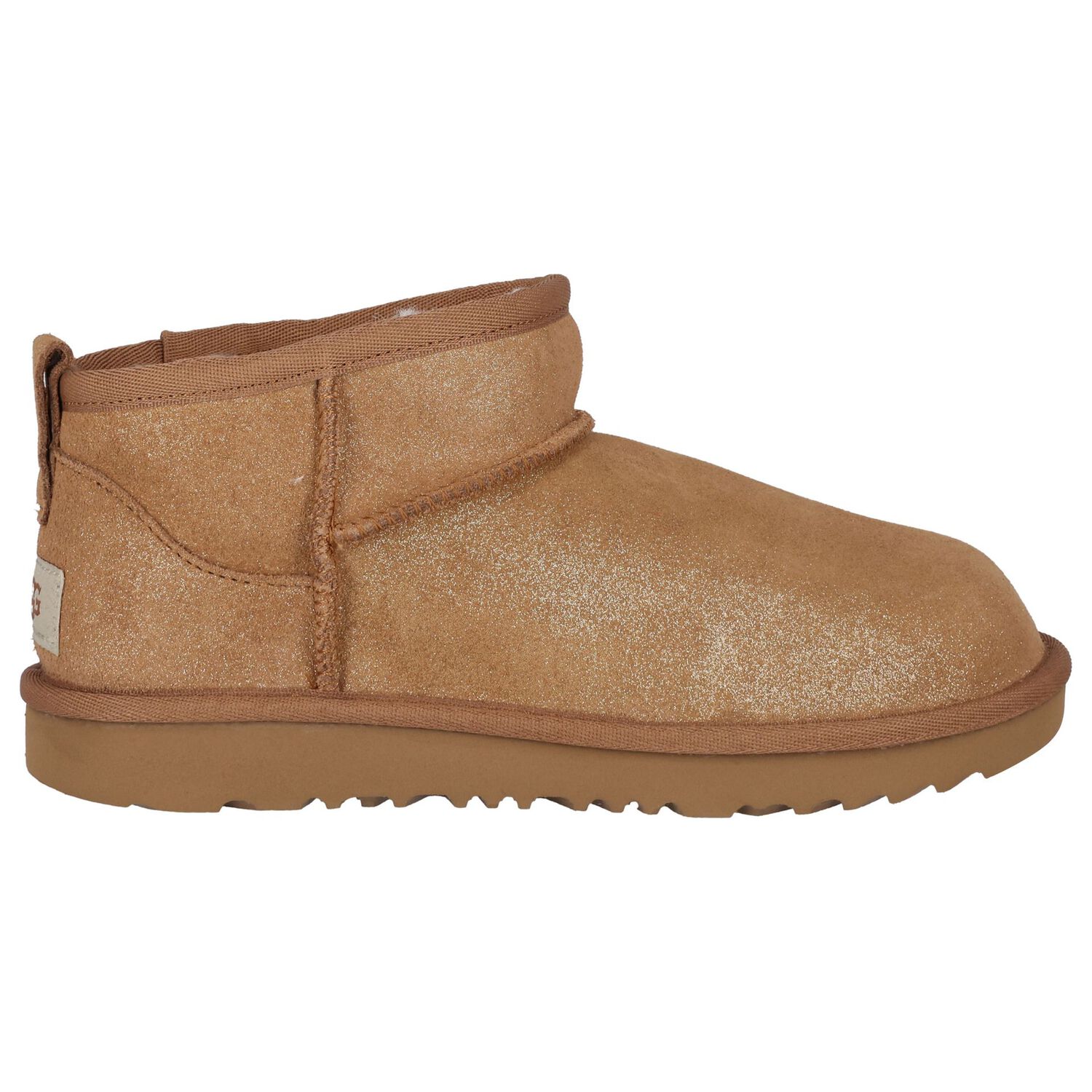 Girls Beige Classic Ultra Mini Suede Boots , 1, hi-res