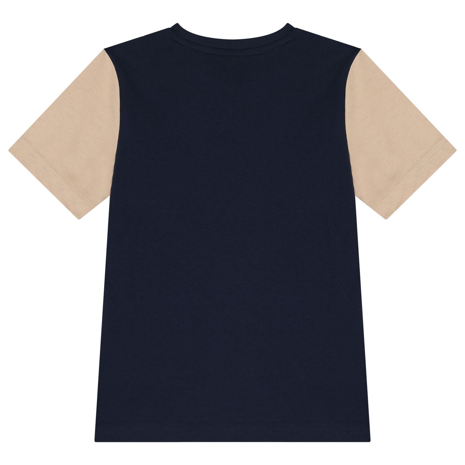 Boys Navy Blue Logo T-Shirt, 2, hi-res image number null