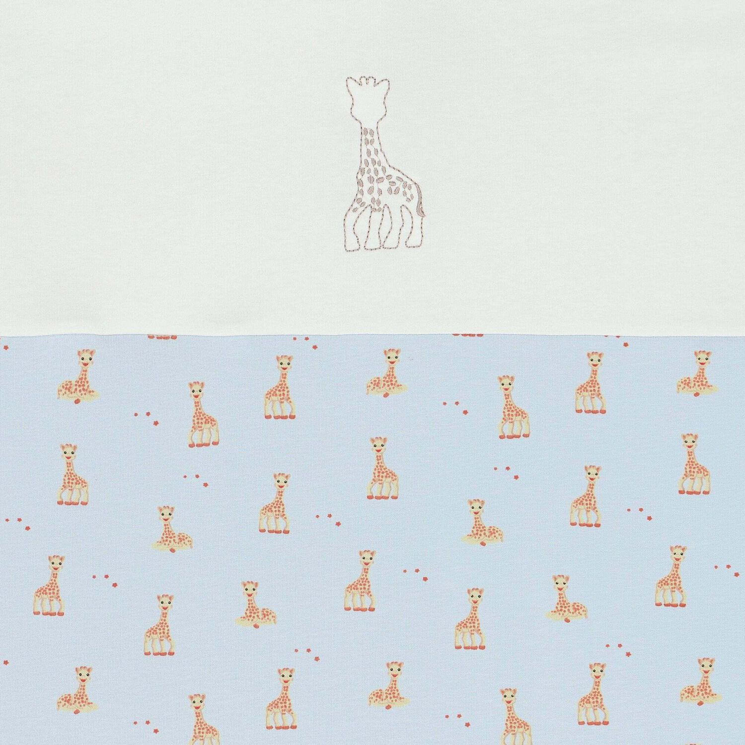 بطانية اطفال بالشعار باللون الازرق للاولاد, 1, hi-res