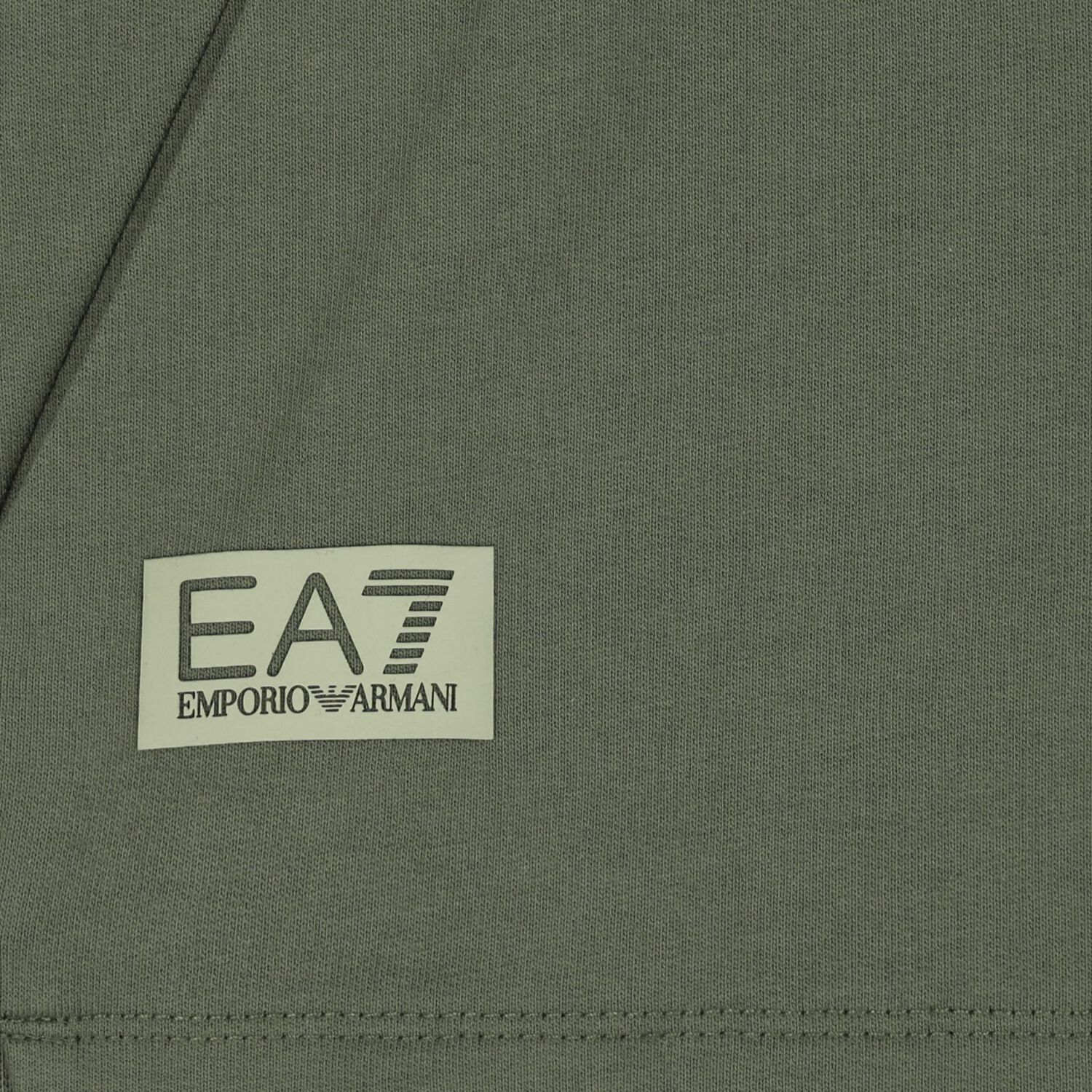 Boys Green Logo Hooded Top , 2, hi-res