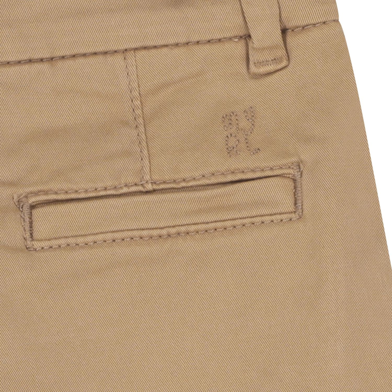 Younger Boys Beige Trousers, 1, hi-res