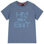Boys Blue Logo T-Shirt, 1, hi-res