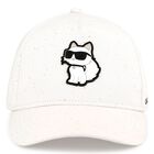 Girls White Logo Choupette Cap, 1, hi-res