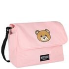 Baby Girls Pink Teddy Bear Changing Bag, 5, hi-res