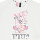 طقم ليجينز للبنات بالشعار بطبعه ديزنى باللون الابيض والارجوانى , 1, hi-res