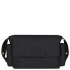 Black Logo Baby Changing Bag ( 43CM ), 1, hi-res