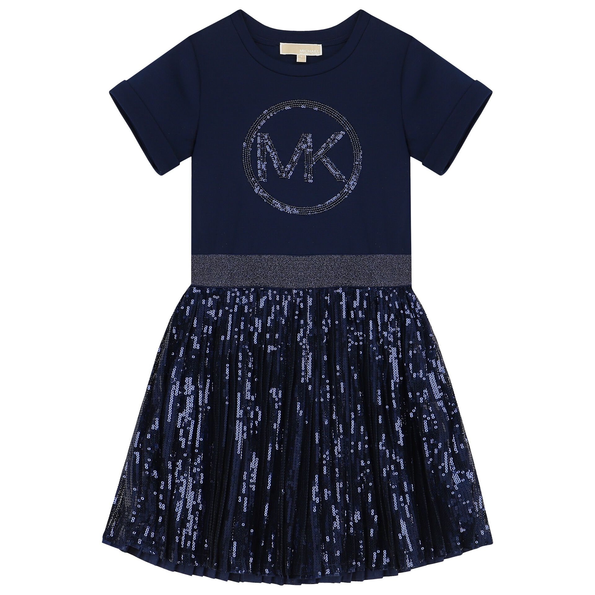 Navy blue michael kors dress store