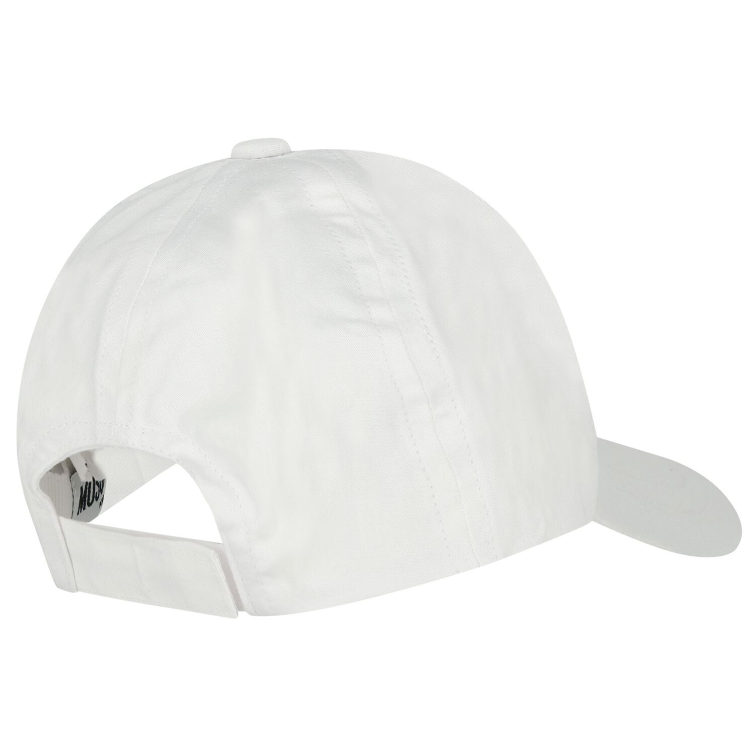 White Teddy Bear Logo Cap, 1, hi-res