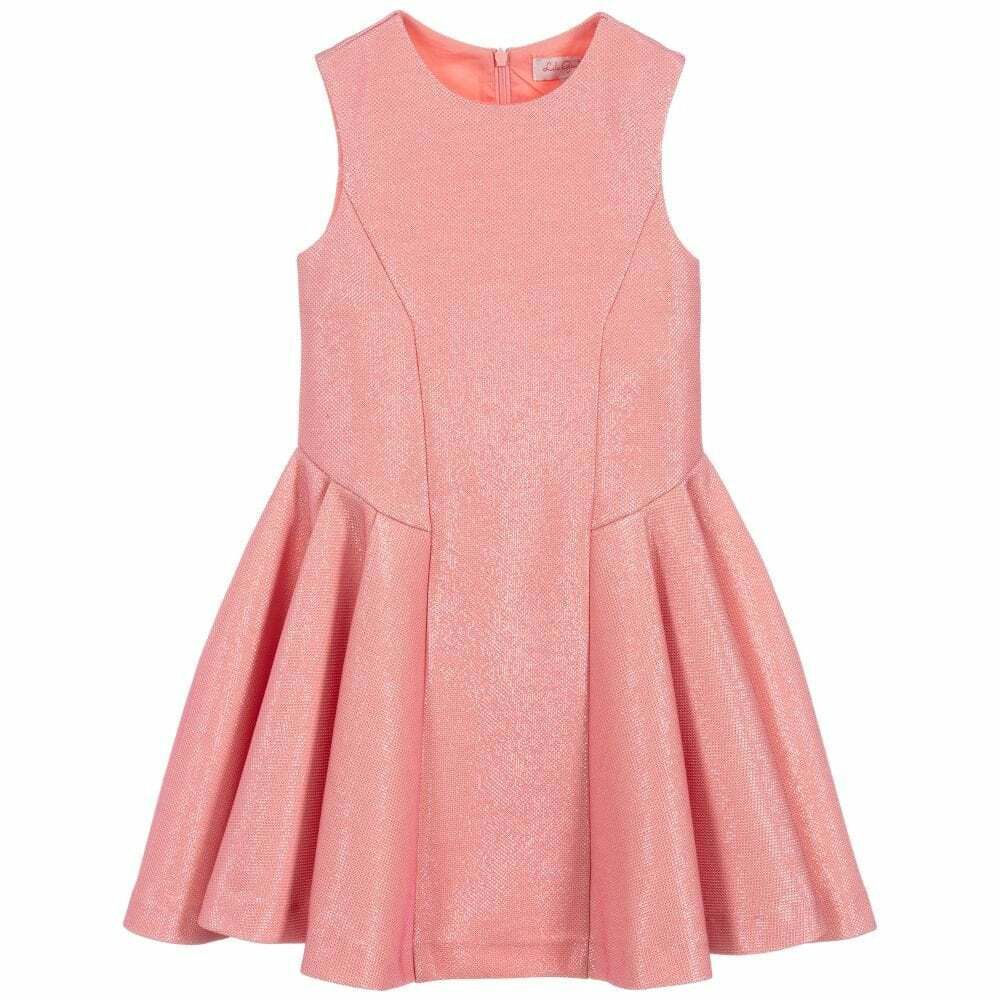 Lili gaufrette cheap pink dress