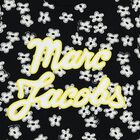 Girls Black Logo Flower T-Shirt, 1, hi-res