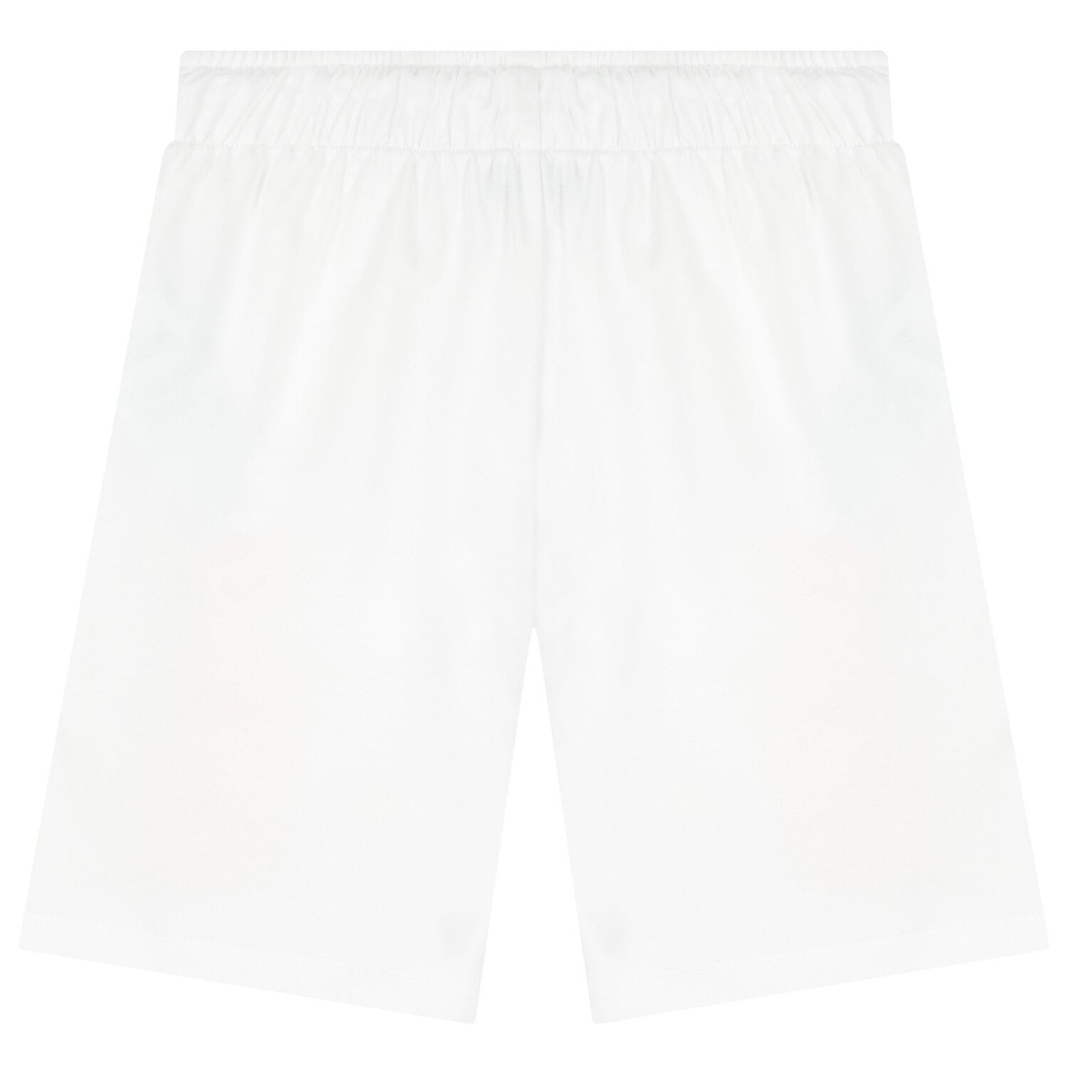 Boys Yellow & White Cotton Logo Shorts Set, 2, hi-res image number null