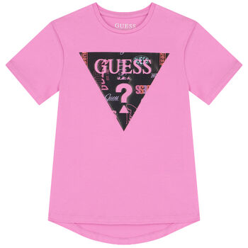Girls Pink Logo T-Shirt