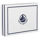 طقم هدايا أفرول  بطبعة قلب باللون العاجي للبنات الصغار , 1, hi-res