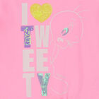 Girls Pink Tweety Bird T-Shirt, 1, hi-res