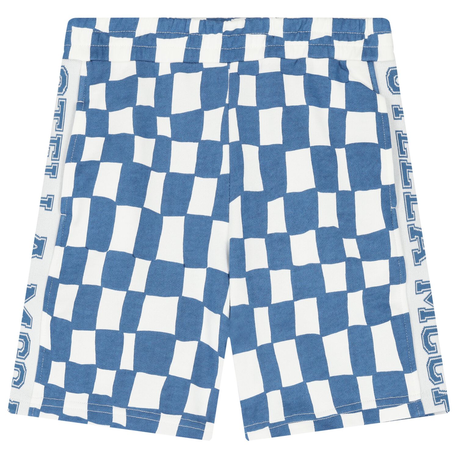 شورت أولاد باللون العاجي والأزرق , 1, hi-res