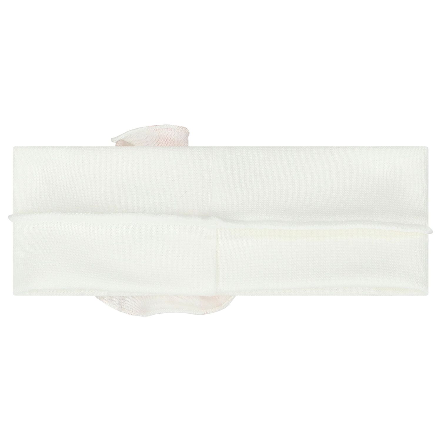 ربطة شعر للبنات بطبعة الزهور باللون العاجي, 1, hi-res