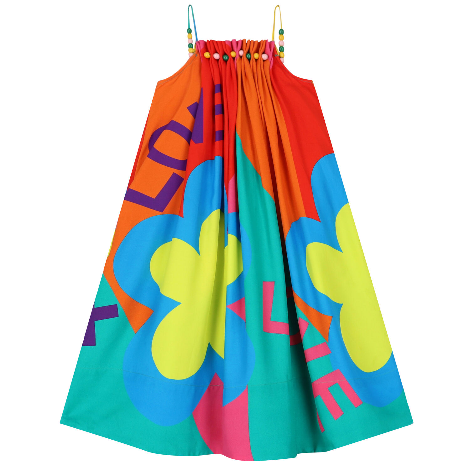 Girls Multi-Colored Dress, 1, hi-res