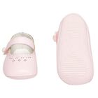 Baby Girls Pink Leather Pre Walker Shoes, 2, hi-res