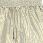 بنطلون رياضي بالشعار باللون الذهبي للبنات, 1, hi-res