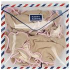 Girls Gold & Pink Bikini, 1, hi-res