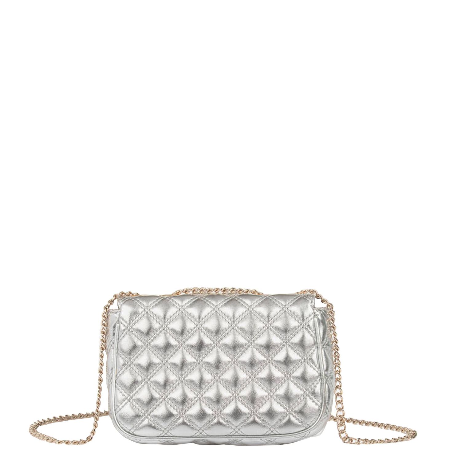 Girls Silver Logo Handbag, 1, hi-res image number null
