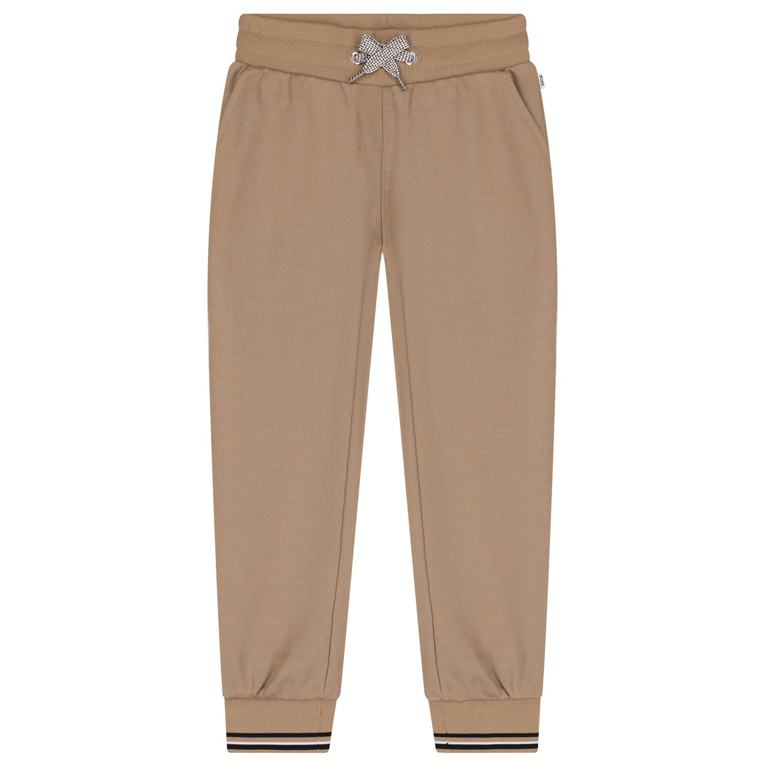 Boys Beige Joggers, 2, hi-res image number null