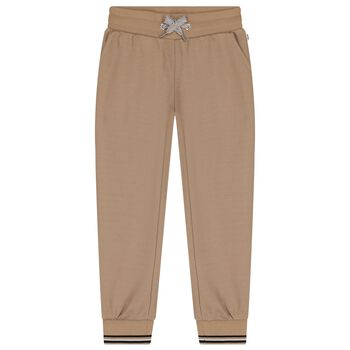 Boys Beige Joggers