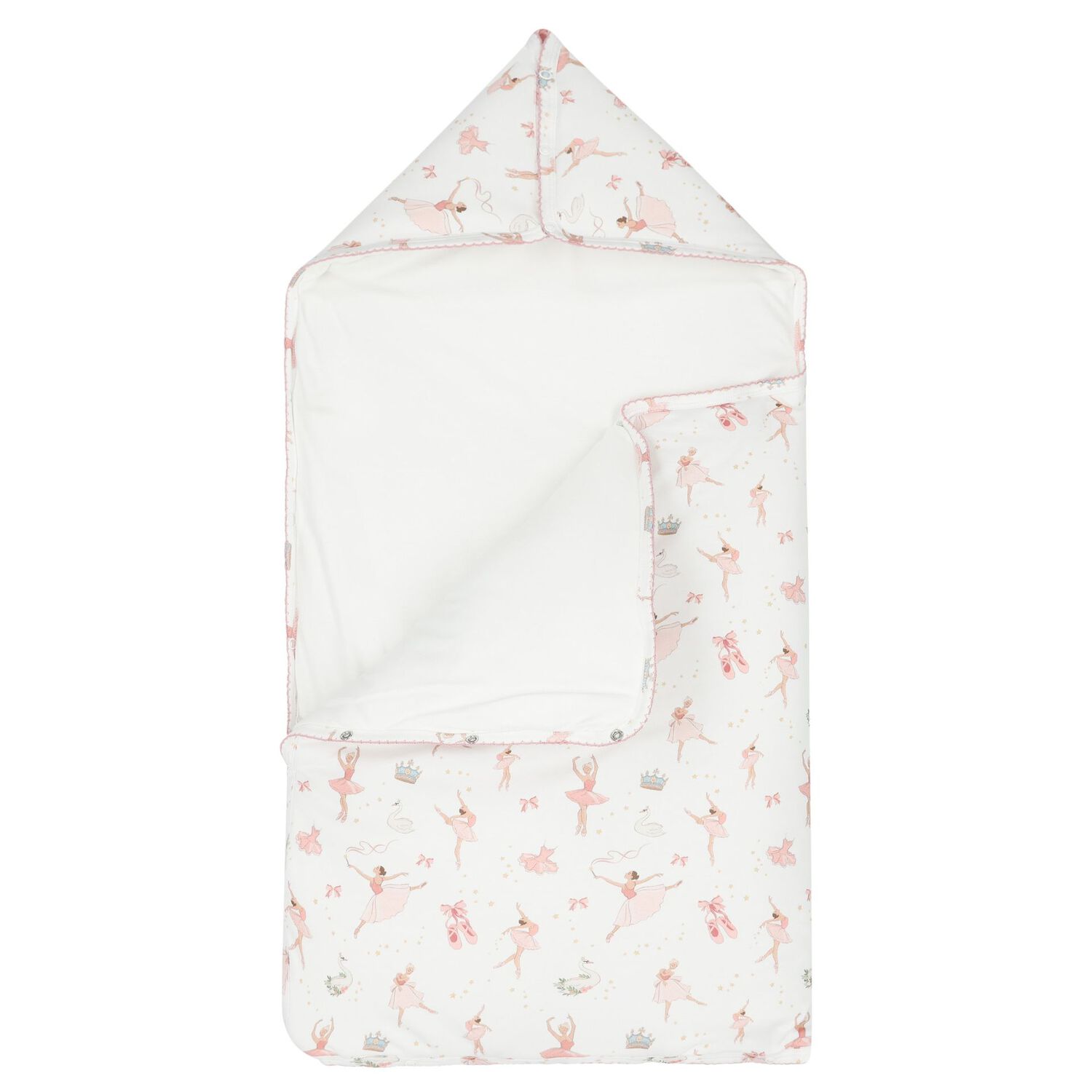 Baby Girls White & Pink Opera Nest, 1, hi-res image number null