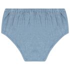 طقم بنات فستان باللون الأزرق, 2, hi-res