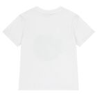 Boys White Whale Logo T-Shirt, 1, hi-res