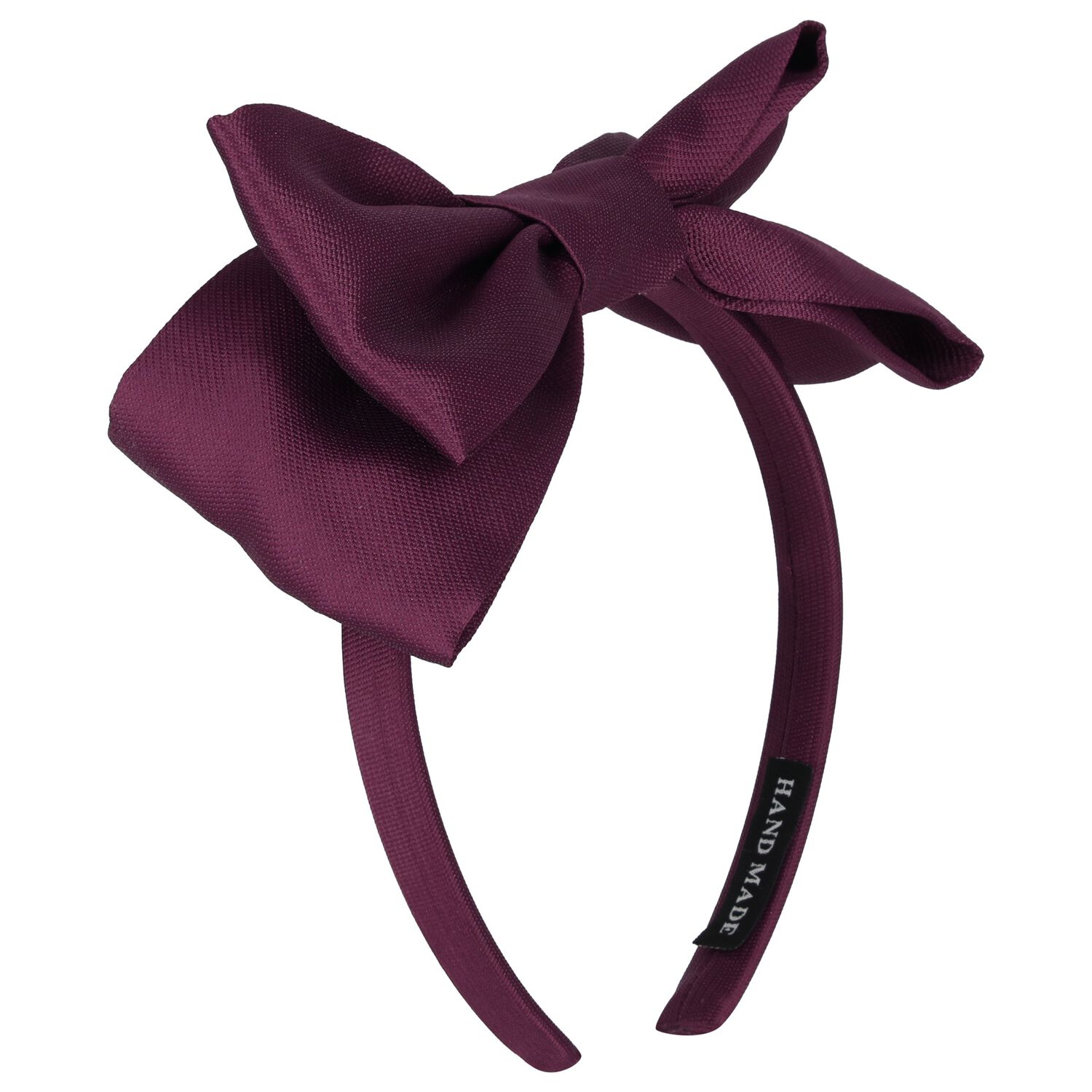 Girls Purple Bow Headband, 2, hi-res image number null